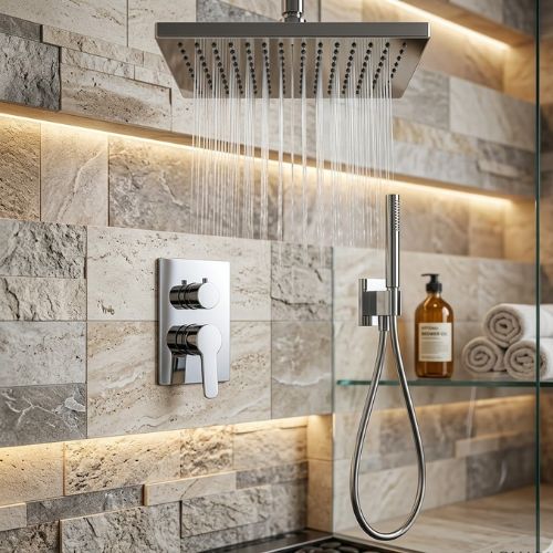 High-luster chrome that resists corrosion and tarnishing.